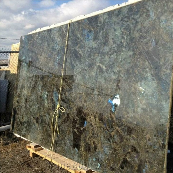 Luxury Lemurian Blue Granite Big Slab