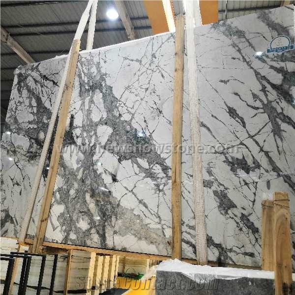 Polished Way Invisible Blue Marble from China