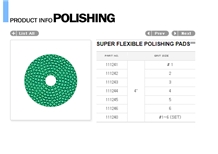 Super Flexible Polishing Pads