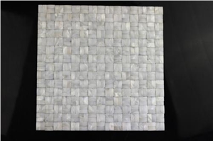 3dwhite Fresh Water Shell Mosaic Tile Msw1021
