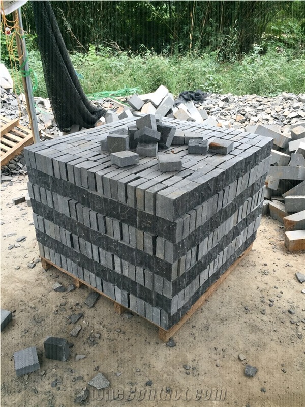 Black Basalt Natural,Zhanjiang Black,Cube Stone