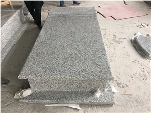 New G623 Granite Poland Single Double Tombstone