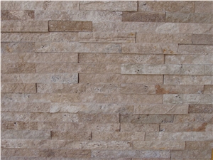 Split Stone, Beige Travertine Split Wall Panels