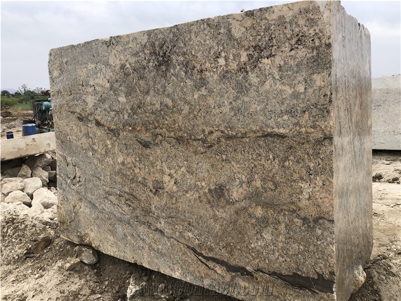 Alaska Gold Granite Blocks
