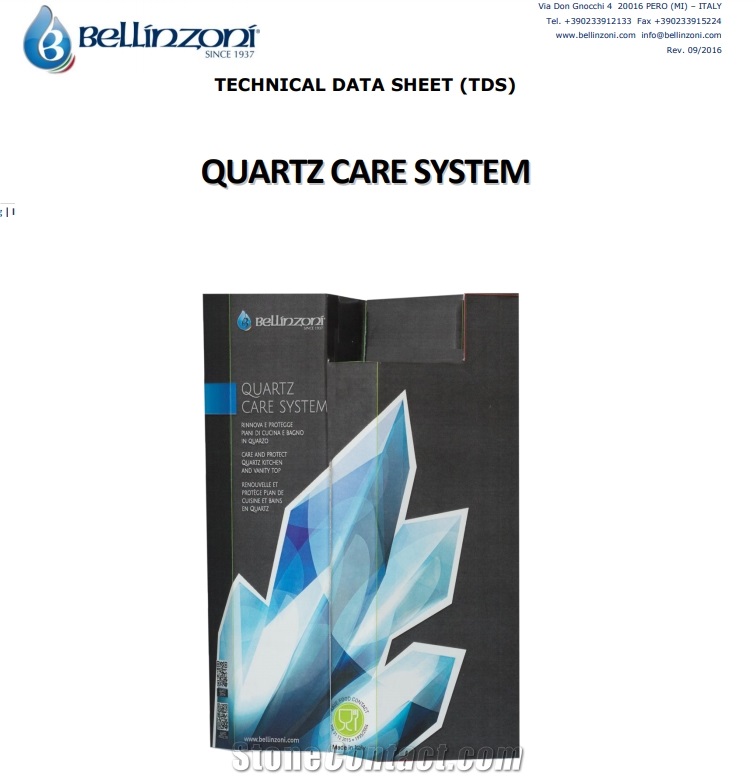 Bellinzoni Quartz Care System