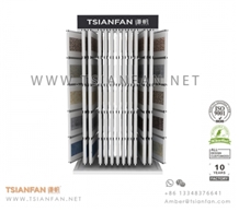 Wing Mosaic Tile Display Rack, Metal Tile Display