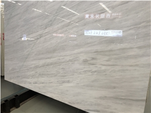 Bianco Milan White Marble Slab for Wall Covering