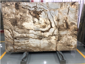 Brazil Rome Impression Brown Marble for Home Decor