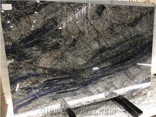 Fantasy Sapphire Blue Marble for Home Decor