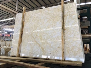 High Quality Golden Phoenix Spider Marble Slabs