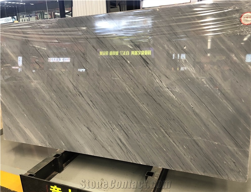 Polished Italy Rhine Grey Marble for Interior