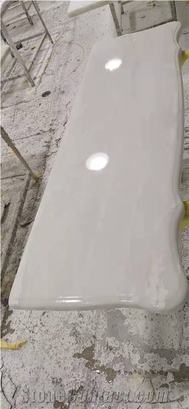 Royal White Onyx Slab for Wall Cladding