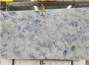 The Special Crystal Azul Quartz for Setting Wall