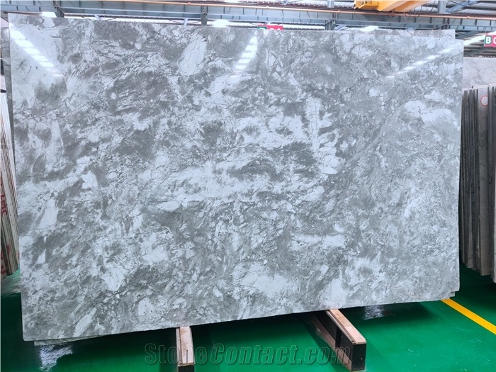 China Super White Quartzite Big Slabs from Brazil