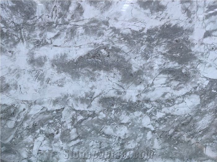 China Super White Quartzite Big Slabs from Brazil