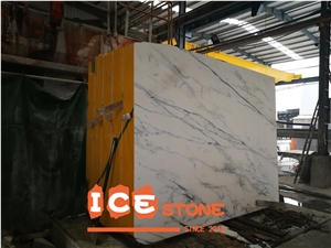 Chinese Mont Blanc Marble Slabs Veins Marble