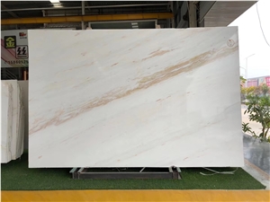 Golden Jazz White Marble for Floor Covering