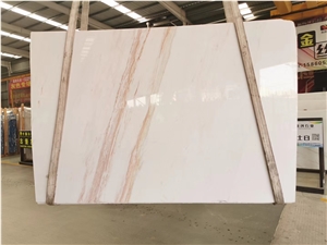 Golden Jazz White Marble for Wall Tile