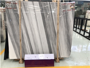 Italy Hoar White Marble Slab for Setting Wall