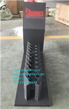 Metal Quartz Stone Table Display Rack