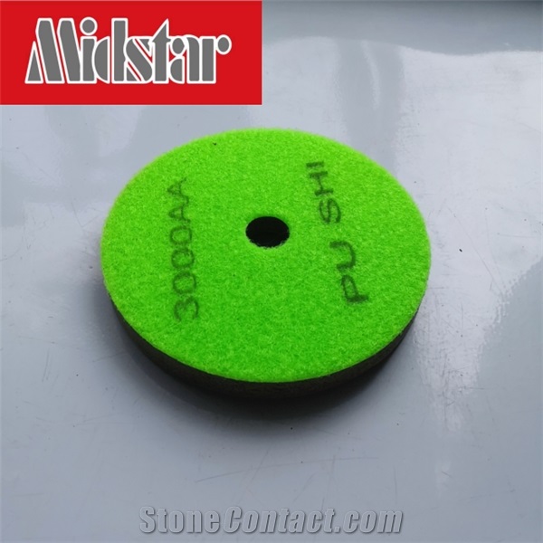 Midstar Single Sponge Polishing for Marble, Quartz