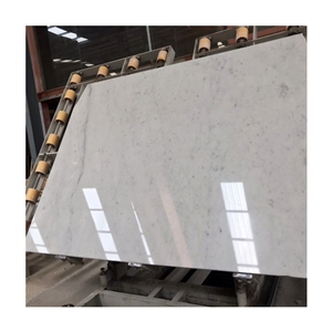 Natural White Palace Marble Slabs Carrara Tiles
