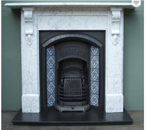 Nature Stone Granite & Marble Fireplace Indoor