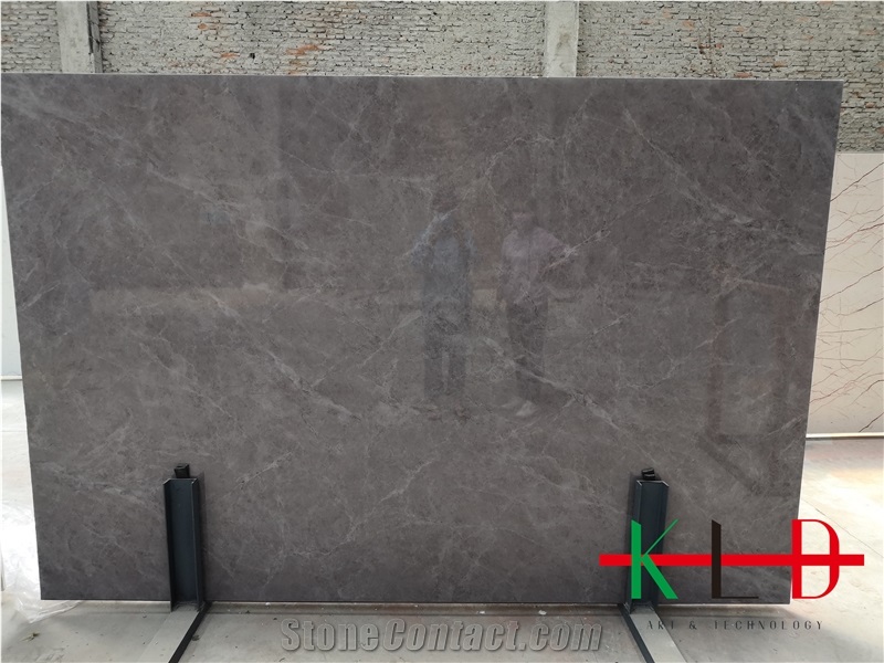 New Hermes Ash Artificial Marble Stone Slabs