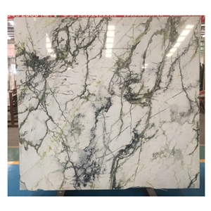 Orchid Jade White Calacatta Jade White Marble Slab