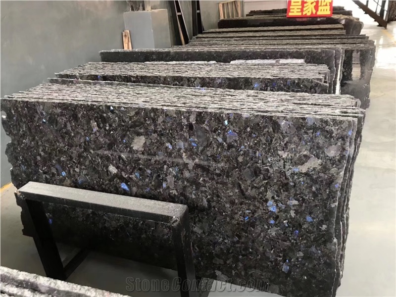 Polaris Blue Granite for Exterior Wall Cladding