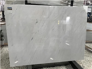Polaris White Marble Slabs for Hotel Project