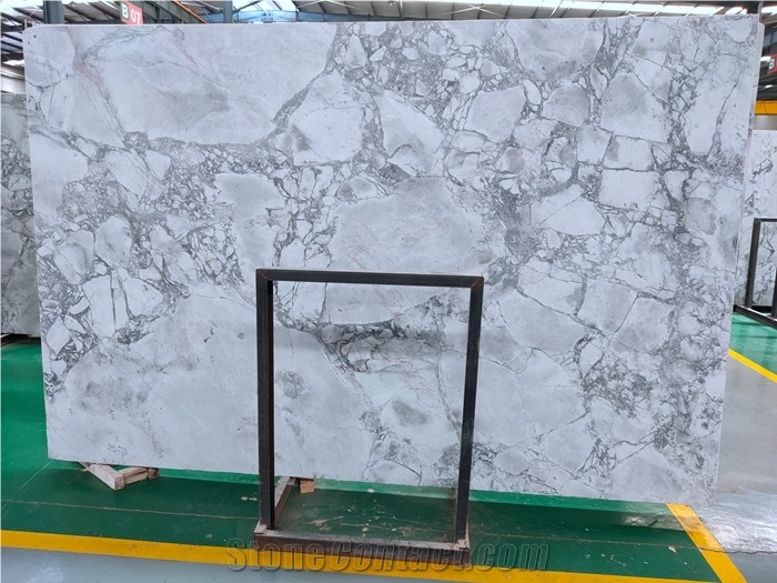 Polished Brazil Super White Quartzite Big Slabs