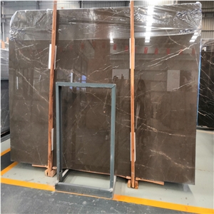 Polished Brown Mousse Marble Slabs&Tiles