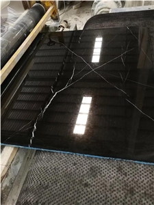 Polished China Marquina Marble