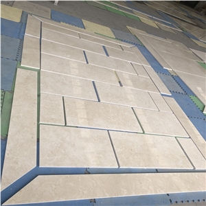 Polished New Cream Marble Tiles