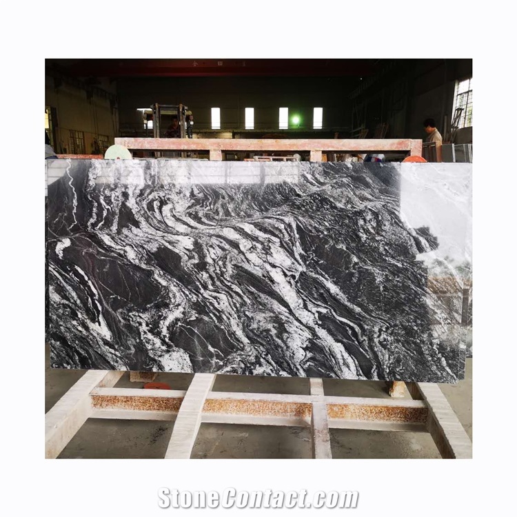 Silver Paradiso Granite Black Forest Granite Slabs