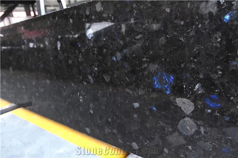 Volga Blue Extra Dark Granite for Wall Capping