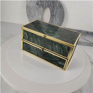 Marble Jewelry Box Modern Design Rectangle Box