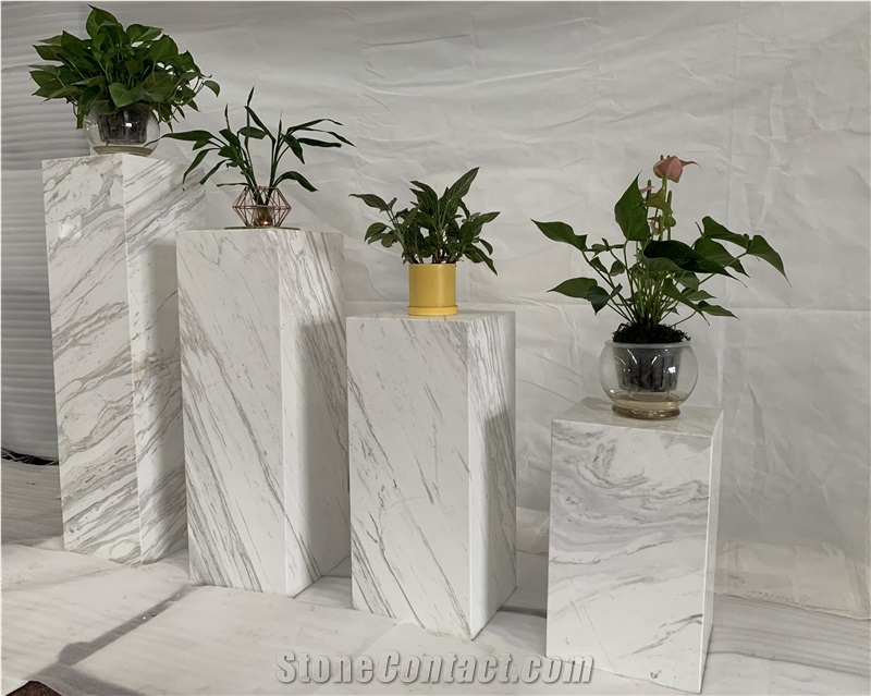 Marble Succulent Planter Bonsai Plants Holder