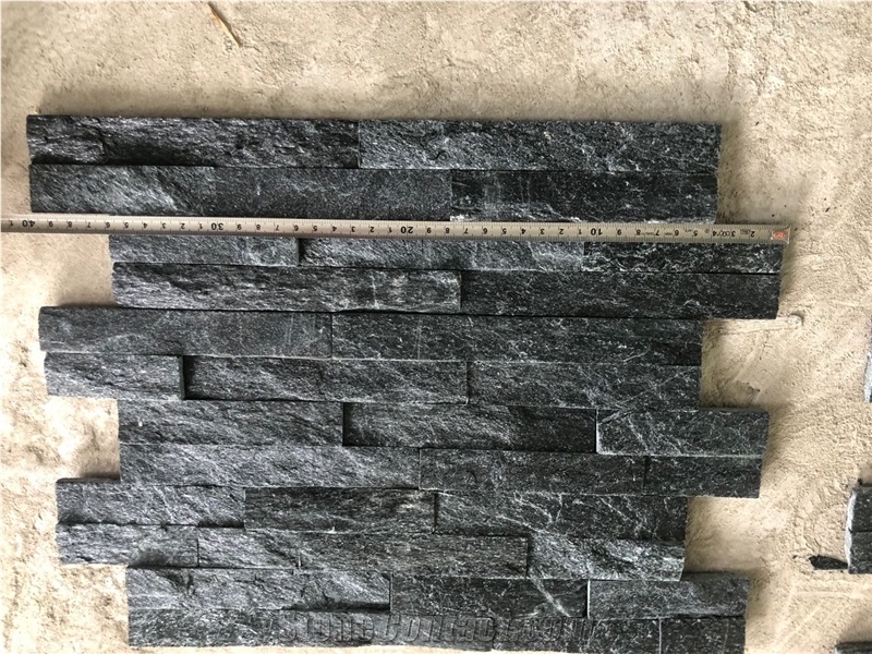 Black Slate Stone Thin Slate Veneer Cladding from China