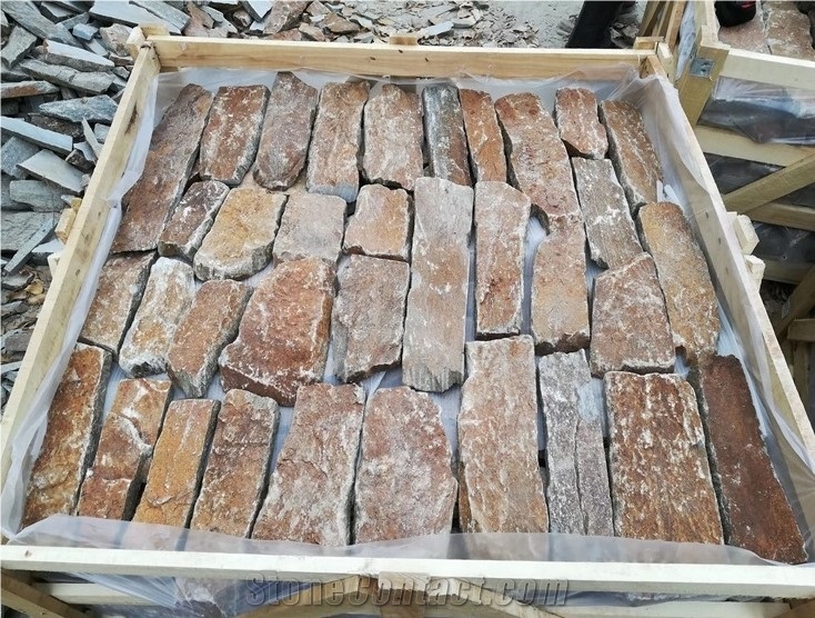 Rusty Slate Natural Cladding Loose Stone