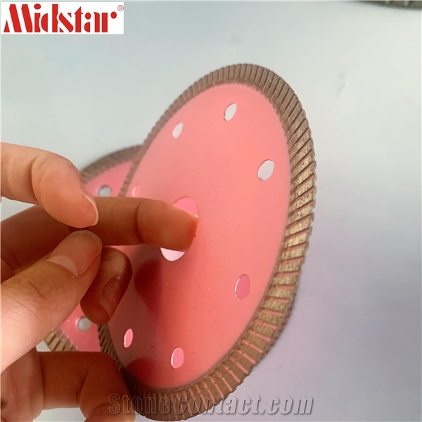 Cold Press Turbo Saw Blade for Cutting Slab Tiles