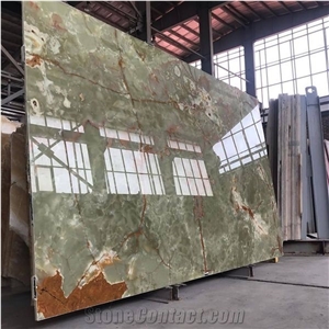 Iran Green Onyx Slabs