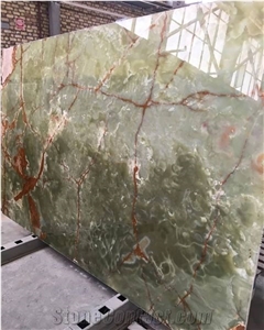 Iran Green Onyx Slabs