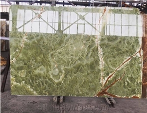 Iran Green Onyx Slabs