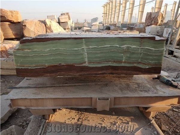 Iran Green Onyx Slabs