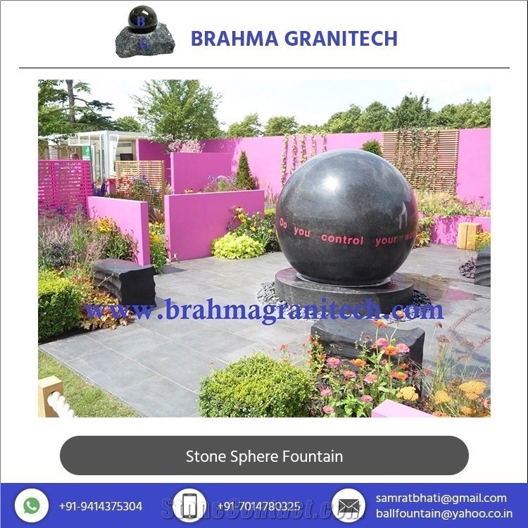 Garden Fountain,Ball Water Feature,Granite Globe