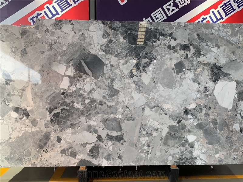 Copico Gray Oreo Grey Marble Slabs Flooring Tiles