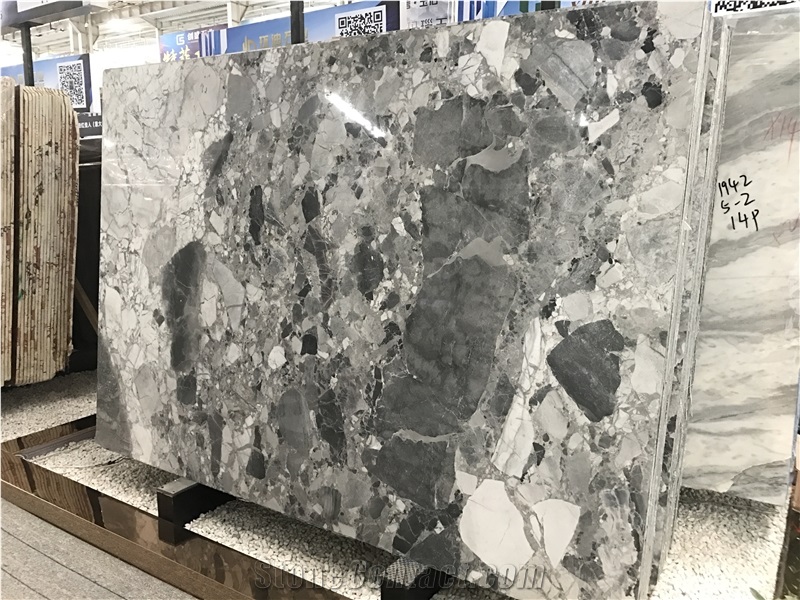 Copico Gris Marble Oreo Grey Stone Slabs Flooring