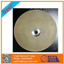Bronzed Gemstone Flat Sintered Diamond Laps Wheel